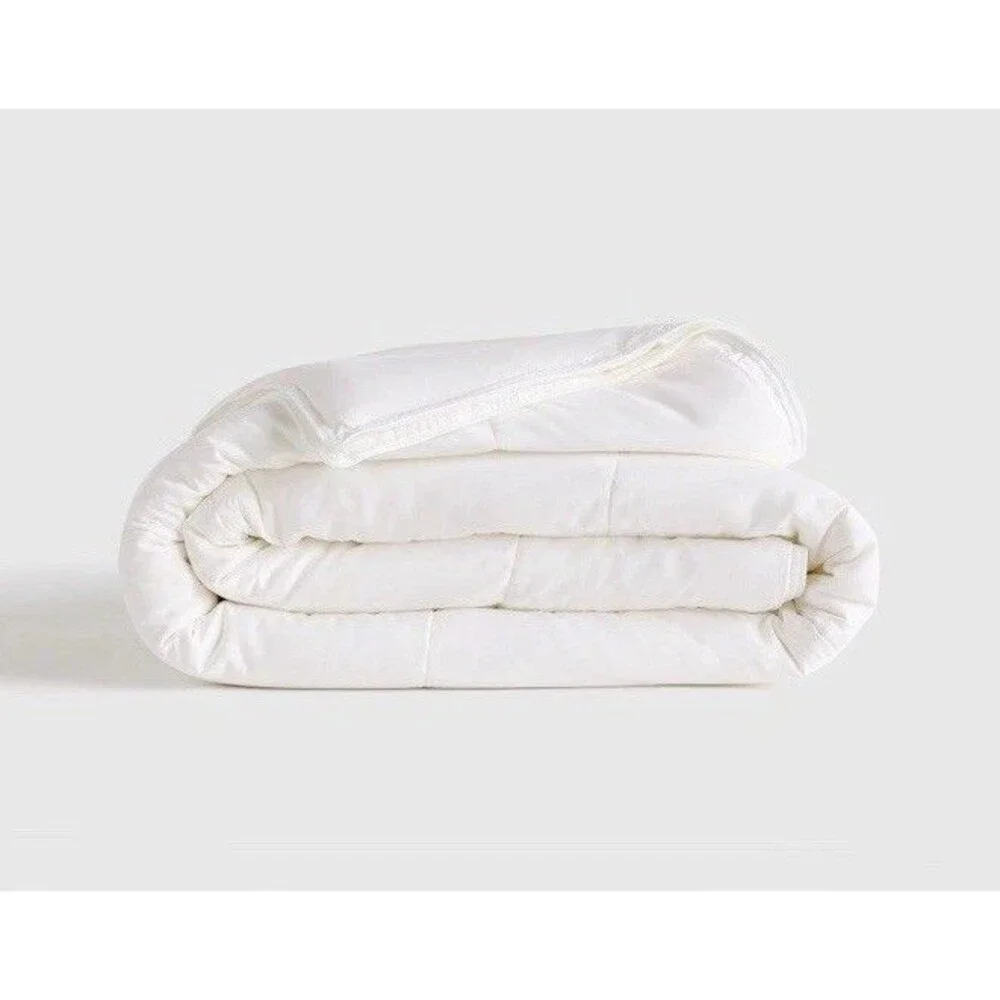 Quince Organic Bamboo Comforter King California King White 107x98 New w/ Tags